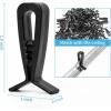 imageArt3d 50Pack HoldDown Clip for Drop Ceiling Tiles 19 x 1 Inch Ceiling Grid Clips for Standard Ceiling Grid SystemBlack50