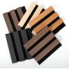 imageArt3d 5Pack Acoustic Wood Slat Wall Panel Sample  59 x 47 Inch Sound Absorbing Panels 5 ColorsMulticolored5 Colors