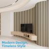 imageArt3d 5Pack Acoustic Wood Slat Wall Panel Sample  59 x 47 Inch Sound Absorbing Panels 5 ColorsOak