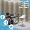 imageArt3d 5Pack Acoustic Wood Slat Wall Panel Sample  59 x 47 Inch Sound Absorbing Panels 5 ColorsOak
