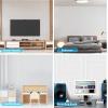 imageArt3d 6Pack SelfAdhesive Acoustic Wall Panels for Home Dcor 24 x 24 Inch Soundproofing Panels for Office Studio Bedroom  High Noise Absorption Polyester Fiber CamelWhite