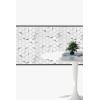 imageArt3d 76M Peel and Stick Trim for Backsplash Tile Edge SelfAdhesive Liner for Corner Decor in WhiteBlack