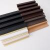 imageArt3d 8Pack 96 x 6in WPC Acoustic Slat Wall Panel for Modern Interior Decor TV Background Living Room OakSamples Pack