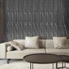 imageArt3d 8Pack 96 x 6in WPC Acoustic Slat Wall Panel for Modern Interior Decor TV Background Living Room White AshGranite