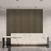 imageArt3d 8Pack WPC Wood Slat Wall Panel for Interior Dcor 3D Wood Fluted Acoustic Wall Paneling for Living Room Bedroom Home ampamp Office Accent Decor  96 x 6 Inch WalnutEbony