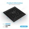 imageArt3d Drop Ceiling Tiles Glue up Ceiling Tiles 2x2 Plastic Sheet in Antique Gold 12Pack 48 SqftBlack
