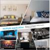 imageArt3d Peel and Stick Headboard for King Full and Queen in Velvet Smoky Gray Pack of 12 Panels Sized 984quot x 2362quot Soundproof Wall Panels 3D Upholstered Wall PanelBlack