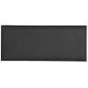 imageArt3d Peel and Stick Headboard for King Full and Queen in Velvet Smoky Gray Pack of 12 Panels Sized 984quot x 2362quot Soundproof Wall Panels 3D Upholstered Wall PanelBlack