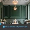 imageArt3d Premade Bilinear Frame Accent Molding Set PreCut Decorative Wainscoting Panel for Home Dcor ReadytoAssemble GlueOn Wall Trim for Living Room Bedroom Corridor 3 Whole Bilinear FrameWhite  Style 1