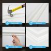 imageArt3d Premade Bilinear Frame Accent Molding Set PreCut Decorative Wainscoting Panel for Home Dcor ReadytoAssemble GlueOn Wall Trim for Living Room Bedroom Corridor 3 Whole Bilinear FrameWhite  Style 2