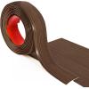 imageArt3d Self Adhesive Vinyl Floor Transition Strip Laminate Floor Strip Floor Flat Divider Strip for Joining Floor Gaps Carpet Threshold Transition Floor Tiles 10 FT 157in WhiteWashedBrown