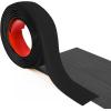imageArt3d Self Adhesive Vinyl Floor Transition Strip Laminate Floor Strip Floor Flat Divider Strip for Joining Floor Gaps Carpet Threshold Transition Floor Tiles 10 FT 157in WhiteWashedBlack