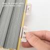 imageArt3d Slat Wall Panels WPC Soundproof 3D Wall Paneling for Interior Wall Decor TV Background 8Pack 96 x 6 in Gray OakGray Oak