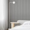 imageArt3d Slat Wall Panels WPC Soundproof 3D Wall Paneling for Interior Wall Decor TV Background 8Pack 96 x 6 in Gray OakGray Oak
