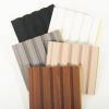 imageArt3d Slat Wall Panels WPC Soundproof 3D Wall Paneling for Interior Wall Decor TV Background 8Pack 96 x 6 in Gray OakSamples
