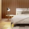 imageArt3d Slat Wall Panels WPC Soundproof 3D Wall Paneling for Interior Wall Decor TV Background 8Pack 96 x 6 in Gray OakTeak