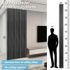 imageArt3d WPC Wainscoting Panels 16Pack 48 x 6 Inch 3D Wall Accents for Interior Wall Decor Living Room Bedroom BlackBlack