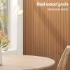 imageArt3d WPC Wainscoting Panels 16Pack 48 x 6 Inch 3D Wall Accents for Interior Wall Decor Living Room Bedroom BlackBoxwood