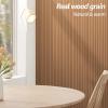 imageArt3d WPC Wainscoting Panels 16Pack 48 x 6 Inch 3D Wall Accents for Interior Wall Decor Living Room Bedroom BlackBoxwood