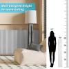 imageArt3d WPC Wainscoting Panels 16Pack 48 x 6 Inch 3D Wall Accents for Interior Wall Decor Living Room Bedroom BlackWhite