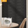 imageArt3d 105 Square Feet Pack Of 20 Wall Panel Brick BrownBlack