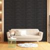 imageArt3d 105 Square Feet Pack Of 20 Wall Panel Brick BrownBlack