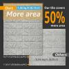imageArt3d 105 Square Feet Pack Of 20 Wall Panel Brick BrownGray