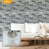 imageArt3d 105 Square Feet Pack Of 20 Wall Panel Brick BrownGray