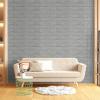 imageArt3d 105 Square Feet Pack Of 20 Wall Panel Brick BrownGray