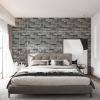 imageArt3d 105 Square Feet Pack Of 20 Wall Panel Brick BrownGray