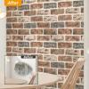 imageArt3d 105 Square Feet Pack Of 20 Wall Panel Brick BrownGray Brown