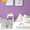 imageArt3d 105 Square Feet Pack Of 20 Wall Panel Brick BrownPink