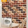 imageArt3d 105 Square Feet Pack Of 20 Wall Panel Brick BrownRed Brown