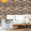 imageArt3d 105 Square Feet Pack Of 20 Wall Panel Brick BrownRed Brown