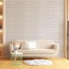 imageArt3d 105 Square Feet Pack Of 20 Wall Panel Brick BrownWhite