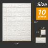 imageArt3d 105 Square Feet Pack Of 20 Wall Panel Brick BrownWhite