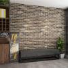 imageArt3d 10Pack 525 SqFt Faux Brick 3D Wall Panels Peel and Stick in Red Brown Self Adhesive Waterproof Foam Wallpaper for Bedroom Bathroom KitchenGrayBrown