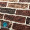 imageArt3d 10Pack 525 SqFt Faux Brick 3D Wall Panels Peel and Stick in Red Brown Self Adhesive Waterproof Foam Wallpaper for Bedroom Bathroom KitchenRed brown