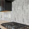 imageArt3d 10Sheet Peel and Stick Kitchen Backsplash Tile Vinyl Stick On Wall Tile Sticker for Bathroom Laundry Room Back Splashes 12quotx12quot Black MarbleGrey Marble