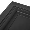 imageArt3d 12Pack Square Drop Ceiling Tile 2ft x 2ft in White PVC Ceiling Panel 24 x 24in  Compatible with 1516quot Drop Ceiling Grid SystemBlack