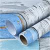 imageArt3d 200quot  173quot Marble Paper Countertops  Shelf Drawer Liner  Gray Decorative Wallpaper  Waterproof Peel and Stick Easily Removable MattGrey Shiplap Wallpaper