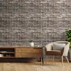 imageArt3d 29 Square Feet Pack Of 5 Wall Panel Foam BlueBrown