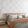 imageArt3d 33Pack 3D Wall Panels for Interior Wall Decor Textured Accent Walls Paneling for Living Room Bedroom TV Background 12quotx12quot WhiteWhite