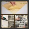 imageArt3d 44 Square Feet Pack Of 30 Wall Panel Foam BlackGray Stone