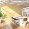 imageArt3d 48 x 96 Inch Natural Bamboo Wall Panel for Interior Wall Decor Flexible Pole Wrap Wainscoting Wall Cladding Paneling for Living Room Bedroom Office Kitchen Island LightcarbonizedRaw