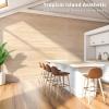 imageArt3d 48 x 96 Inch Natural Bamboo Wall Panel for Interior Wall Decor Flexible Pole Wrap Wainscoting Wall Cladding Paneling for Living Room Bedroom Office Kitchen Island LightcarbonizedCarbonized