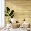 imageArt3d 48 x 96 Inch Natural Bamboo Wall Panel for Interior Wall Decor Flexible Pole Wrap Wainscoting Wall Cladding Paneling for Living Room Bedroom Office Kitchen Island LightcarbonizedNatural