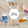 imageArt3d 48quot x 72quot SPC ClickLock Floating Floor Tiles 24 Sq Ft 10Pack Luxury Wood Look Flooring for Indoor Use Waterproof ampamp FireResistant Warm BrownWarm Brown