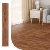 imageArt3d 48quot x 72quot SPC ClickLock Floating Floor Tiles 24 Sq Ft 10Pack Luxury Wood Look Flooring for Indoor Use Waterproof ampamp FireResistant Warm BrownMaple