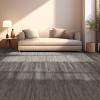 imageArt3d 48quot x 72quot SPC ClickLock Floating Floor Tiles 24 Sq Ft 10Pack Luxury Wood Look Flooring for Indoor Use Waterproof ampamp FireResistant Warm BrownGrey